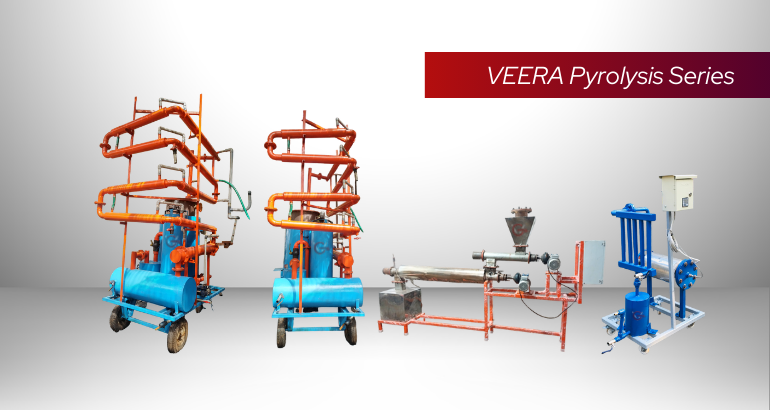 Waste oil to diesel solutions-Veera group-plastic pyrolysis