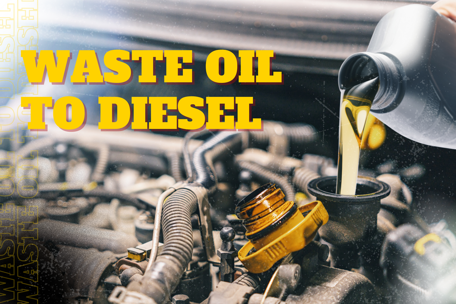 waste oil to diesel