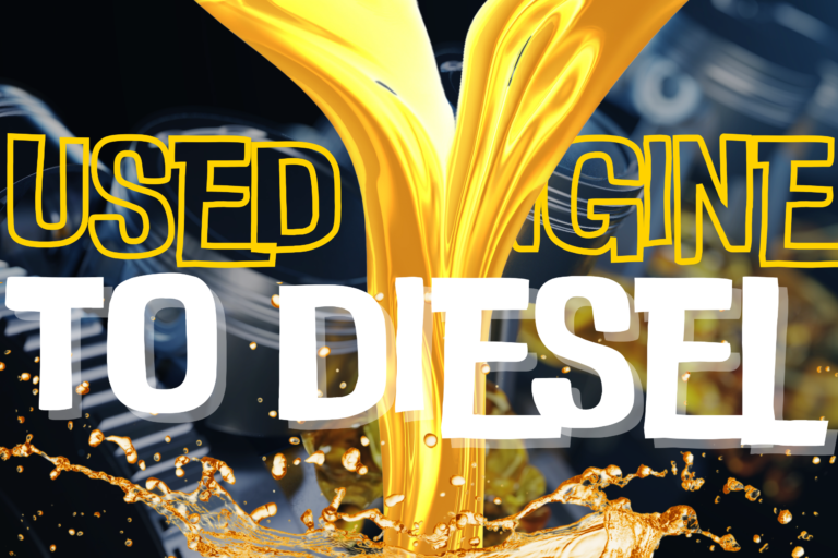 Transforming Used Engine Oil to Diesel