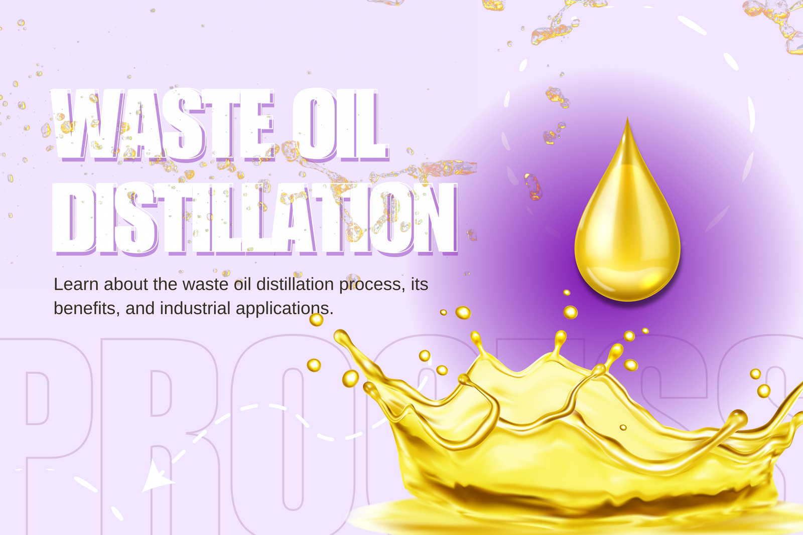 waste oil distillation process