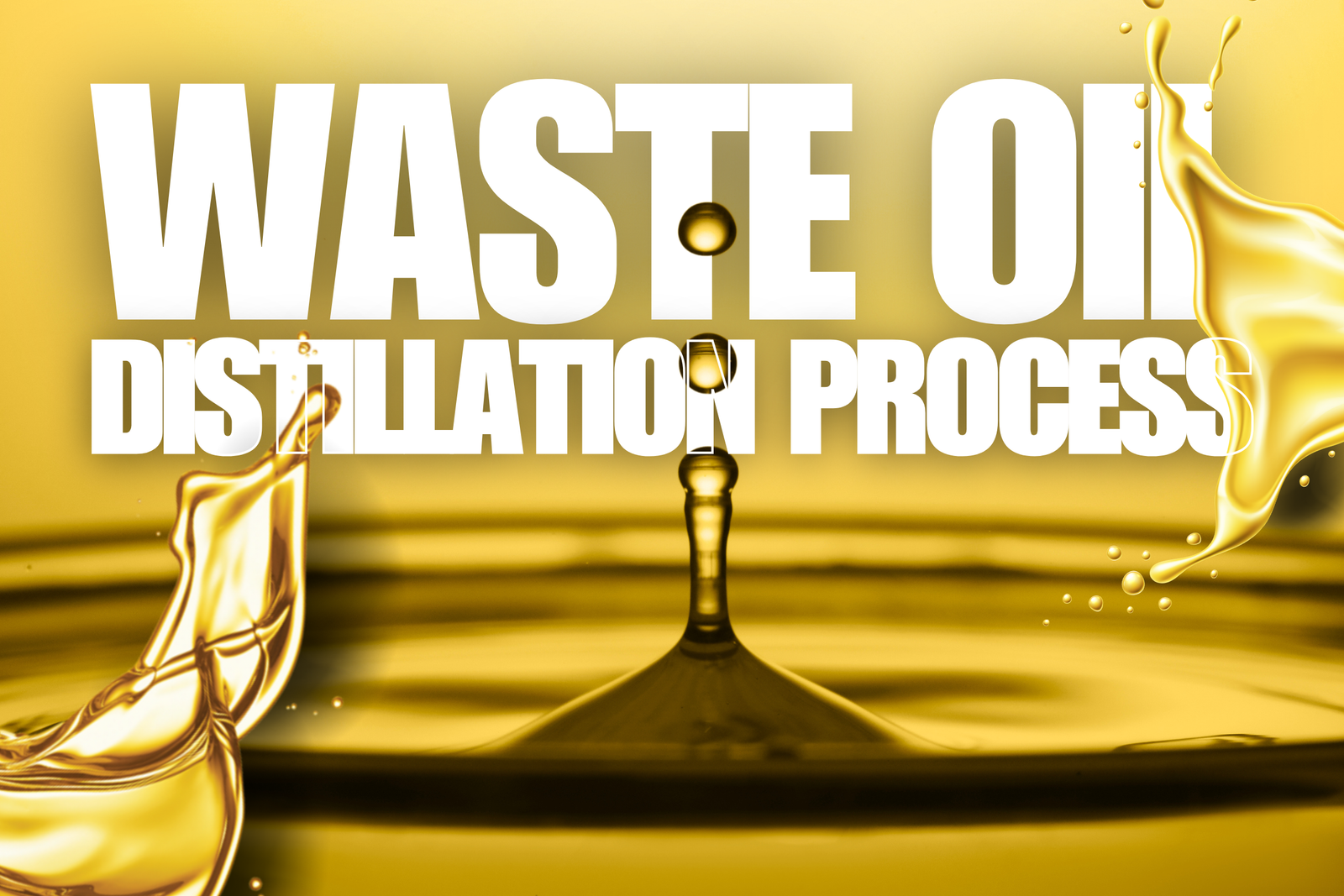 waste oil distillation Machine