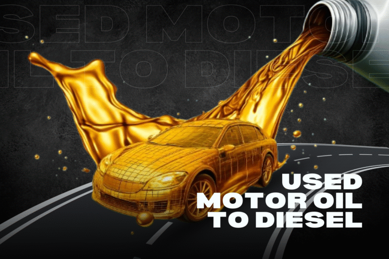 USED MOTOD OIL TO DIESEL