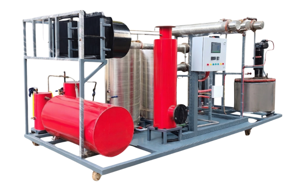 Waste oil to diesel machine