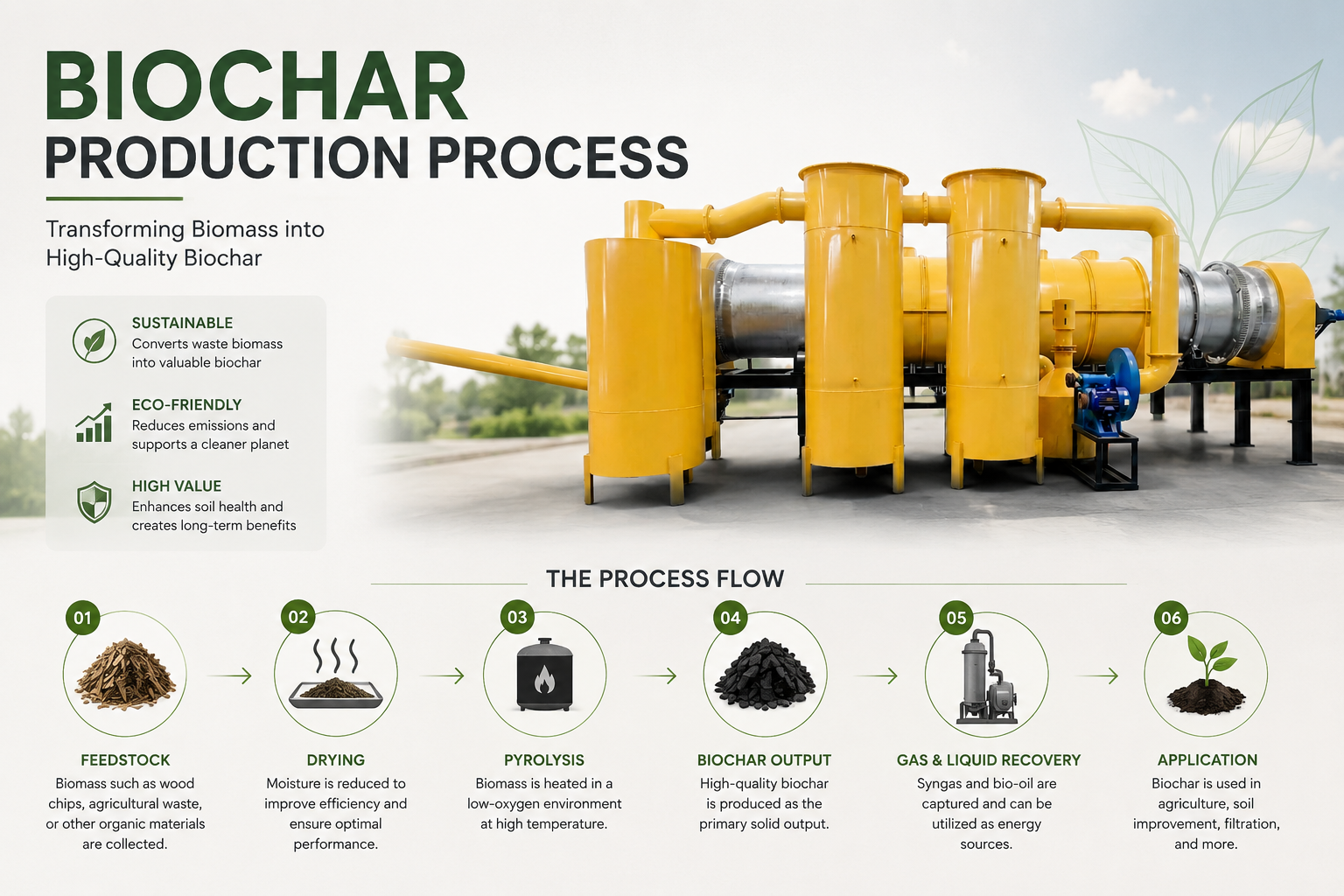 Biochar Production Process