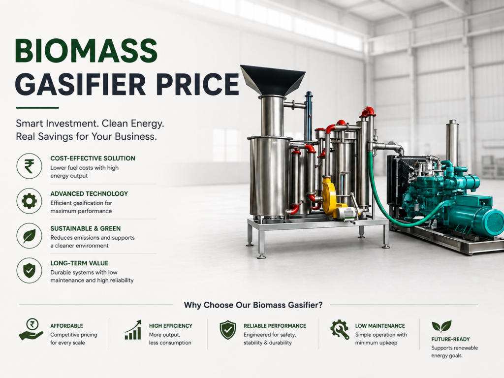 Biomass Gasifier Price: What Buyers Should Know Before Investing 4 Biomass Gasifier Price