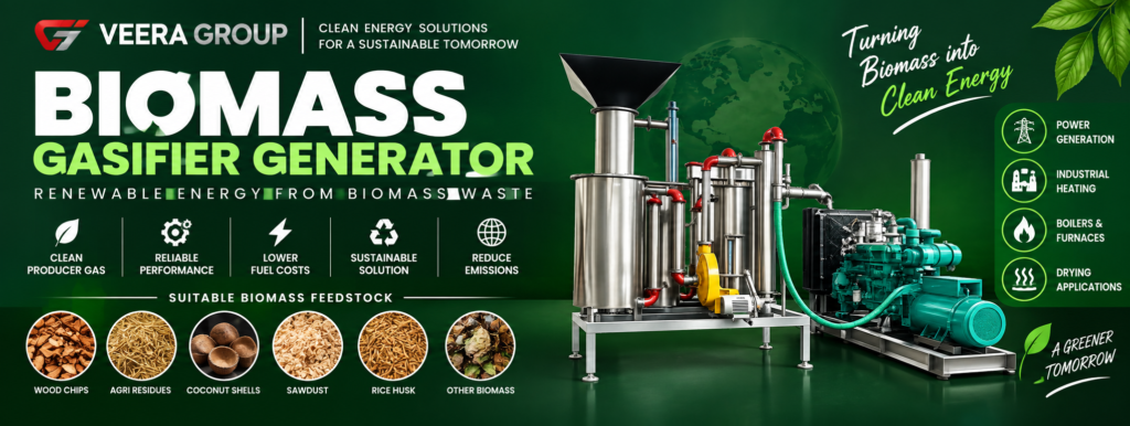 Biomass Gasifier Generator