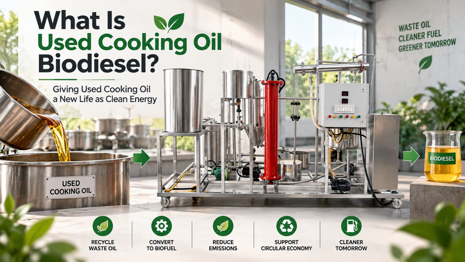What Is Used Cooking Oil Biodiesel? | Turning Waste Oil Into Biodiesel 2 What Is Used Cooking Oil Biodiesel